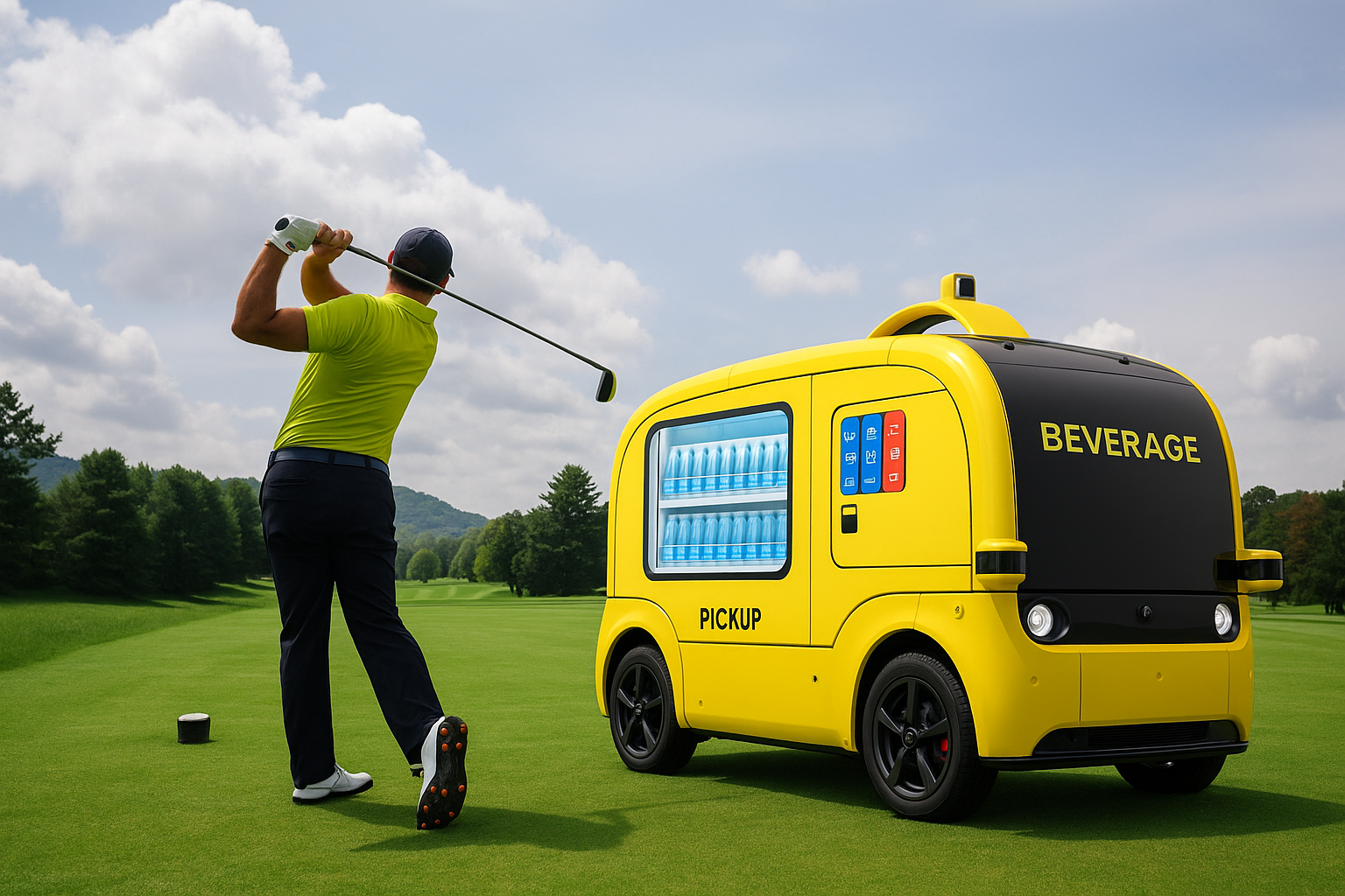 Golf course service